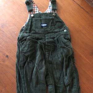Corduroy boy overalls